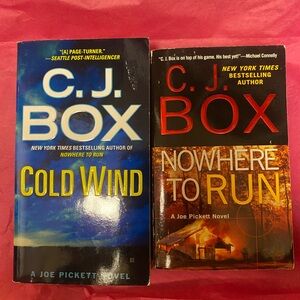 C.J. Box Paperback Book Set